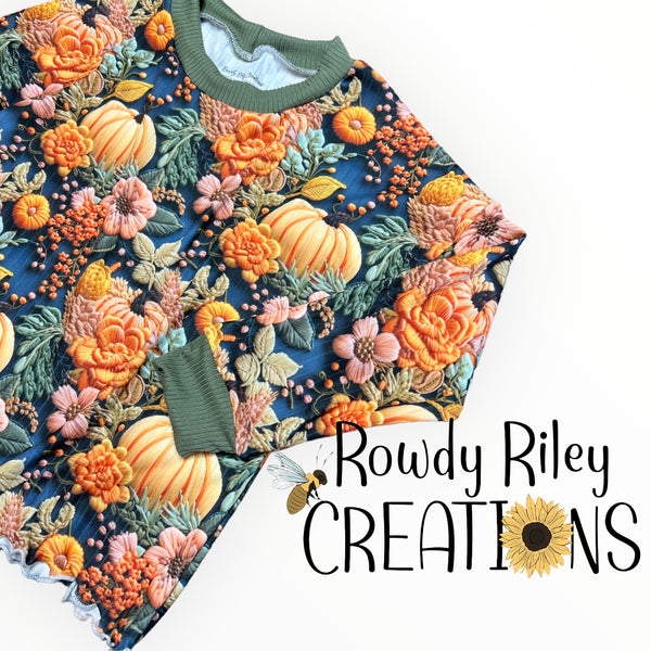 Pumpkin Floral