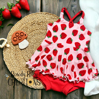 Pink Strawberries