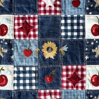 Cherry and Denim Patchwork