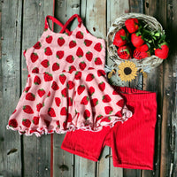 Pink Strawberries