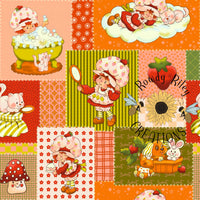 Strawberry Girl Vintage Patchwork