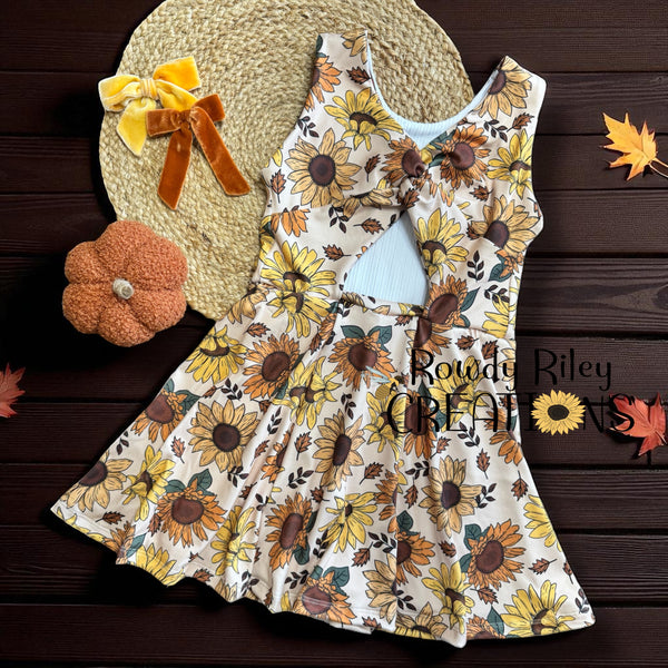 Sweater Weather Sunflowers