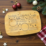 Santa’s Snack Board (6x9 Bamboo)