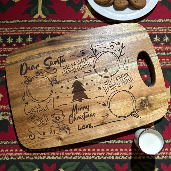 X-Large Santa’s Snack Board (10.5x15)