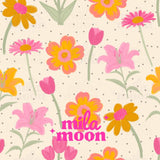 Ditsy polka dot floral