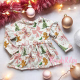 Pink Gingerbread Bows