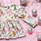 Pink Gingerbread Bows