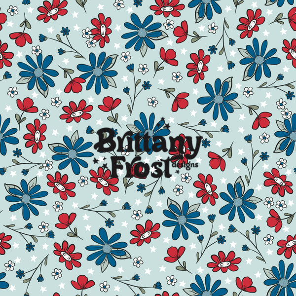 Patriotic Floral