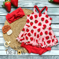 Pink Strawberries