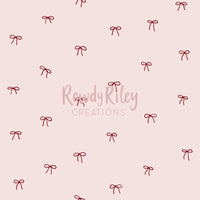 Dainty Red Ribbons