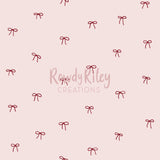 Dainty Red Ribbons