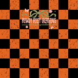 Orange & Black Checkers (Girly styles)