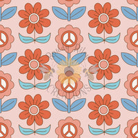 Retro Patriotic Floral