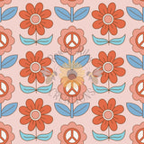 Retro Patriotic Floral