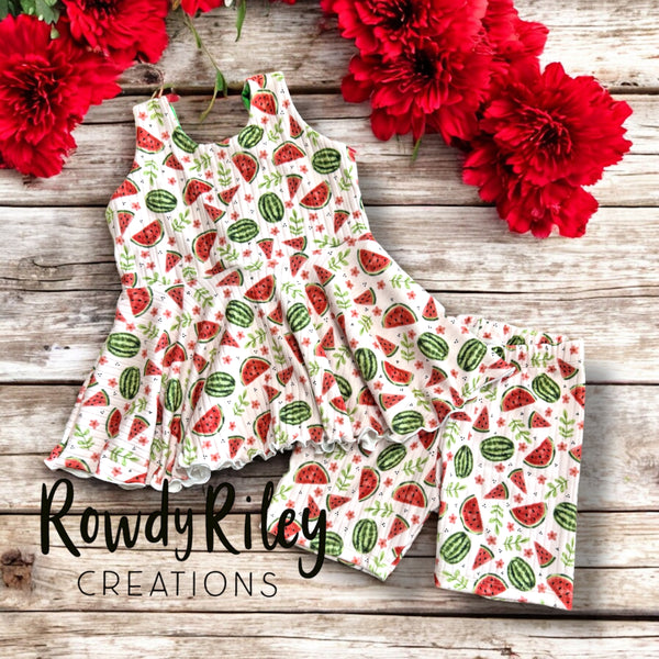 Floral Watermelons