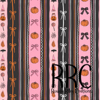 Groovy Halloween Stripes