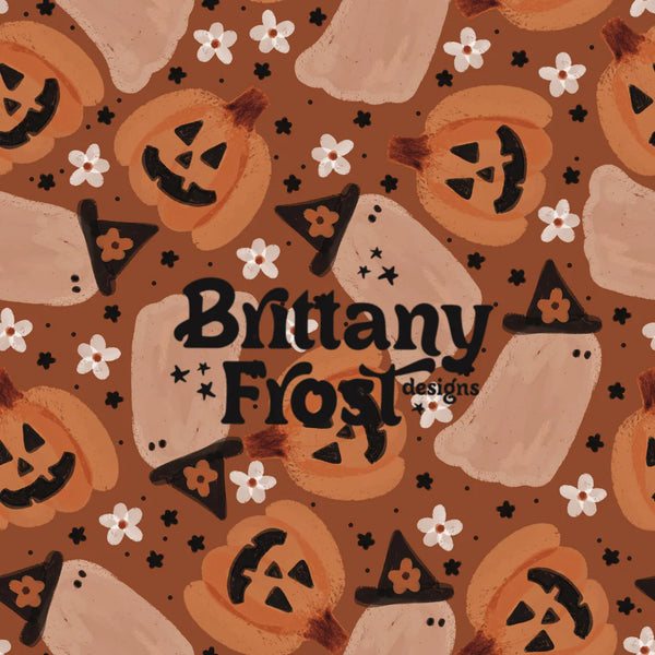 Jack O lantern & Ghosties