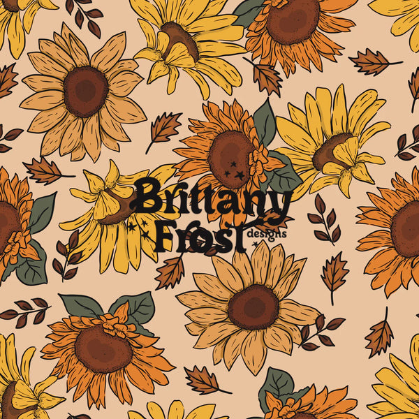 Sweater Weather Sunflowers