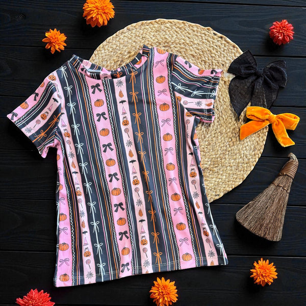 Groovy Halloween Stripes