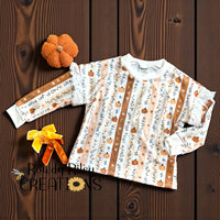 Fall Pumpkin Stripes￼