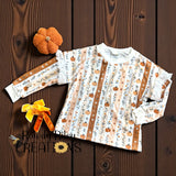 Fall Pumpkin Stripes￼