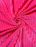 Salmon Ribbed Velvet