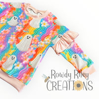 Rainbow Ghostie Embroidery