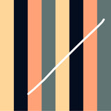 Floral Moon Stripes